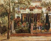 Max Slevogt Steinbart Villa Spain oil painting artist